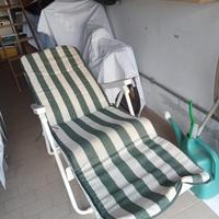 sdraio/sedia da giardino