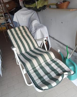 sdraio/sedia da giardino