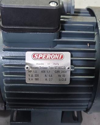 motore elettrico cv 1.5