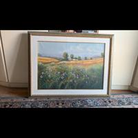 quadro olio su tela
