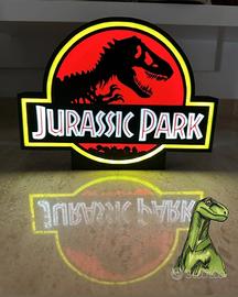 lampada jurassic park 