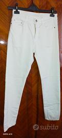 jeans tg 42 cotone uomo ragazzo 