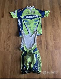 Completo ciclismo Santini Cannondale Liquigas M L