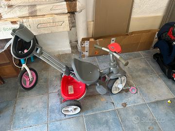 Triciclo bici seggiolino auto