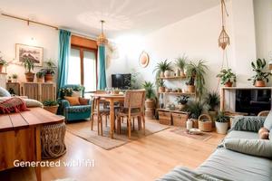 Luminoso appartamento con terrazzo panoramico, gar