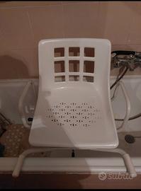 Sedia girevole per vasca da bagno