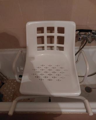 Sedia girevole per vasca da bagno