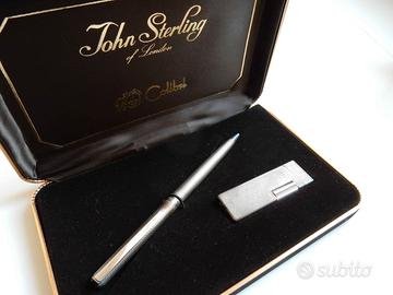 Penna a sfera e accendino John Sterling
