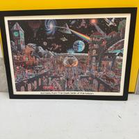 Quadro Pink Floyd 🎨 “Echoes from the Dark Side”