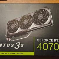 MSI GeForce RTX 4070 Ventus 3x Oc Edition