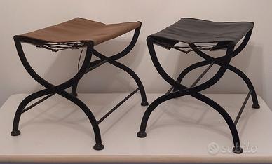 SEDILI SGABELLI MILITARI D'EPOCA