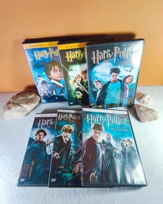 Lotto DVD Harry Potter -  Primi 6 film