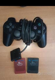 DualShock 2 +2  memory card + super joybox pro