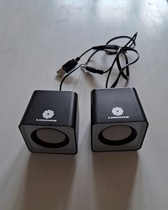 Casse USB LIMONE per computer – funzionanti