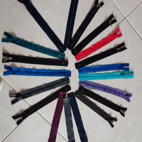 Cerniere lampo 22 cm