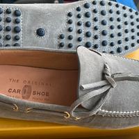Car shoes scamosciate grigie tg 8