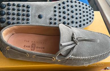 Car shoes scamosciate grigie tg 8
