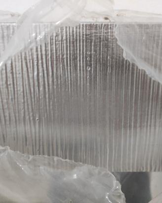 Specchio cornice argento
