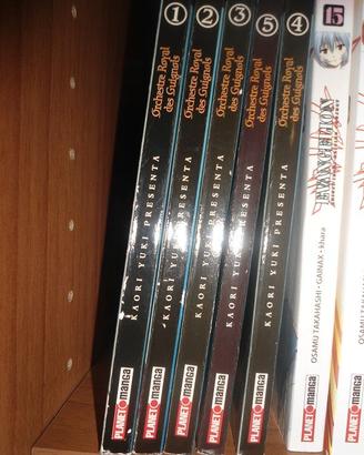 MANGA ORCHESTRE ROYAL DES GUIGNOLS  serie completa