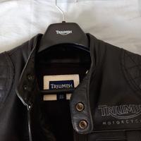Giacca moto Triumph 100%pelle