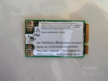 Scheda wifi interna intel per notebook