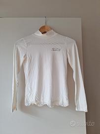 Maglietta Twin-Set con pizzo e brillantini