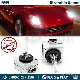 Lampadine XENON PER FERRARI 599 RICAMBIO 6000K 35W
