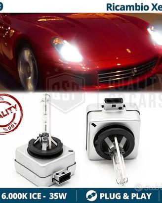 Lampadine XENON PER FERRARI 599 RICAMBIO 6000K 35W