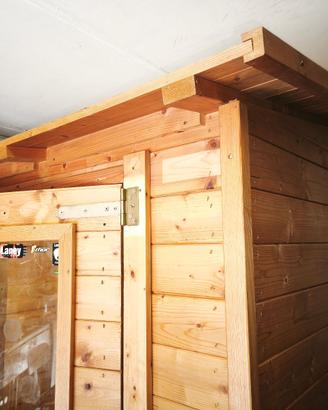 Casina in legno 2m x 2m