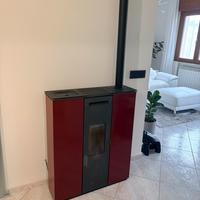 Stufa a pellet ultra sottile