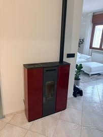 Stufa a pellet ultra sottile
