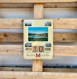 Calendario Perpetuo Vintage Anni 50/60