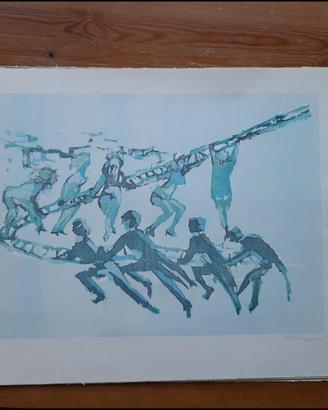 Xilografia Originale Mino Maccari