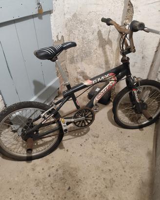 Bicicletta BMX Nera Vintage