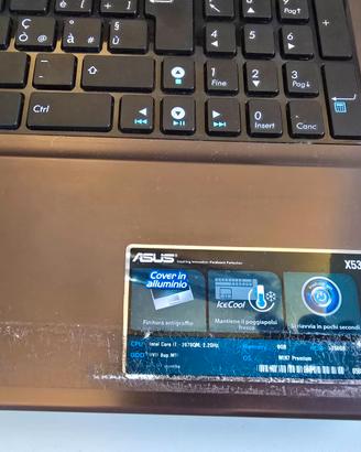 Asus X53S 15 pollici con Upgrade