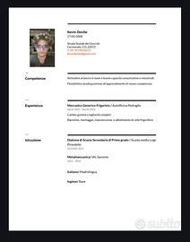 Operaio/produzione