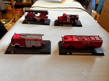 Modellini camion pompieri