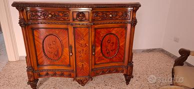 Credenza/Mobile in Legno Pregiato con 