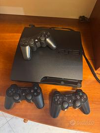 PlayStation 3 + 3 joystick + 4 giochi