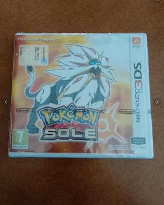 Pokemon Sole 3ds ITA Sealed