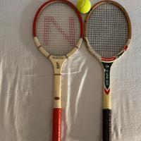 Racchette tennis vintage Dunlop & Maxima Marina