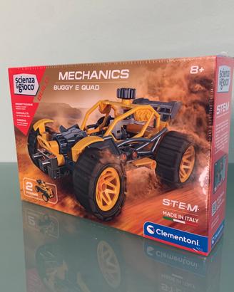Clementoni Mechanics Buggy Quad STEM Nuovo