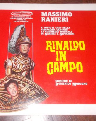 Disco lp massimo ranieri rinaldo in campo