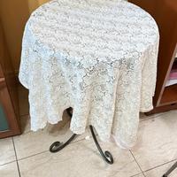 Centrotavola quadrato a rombo copri mobile vintage