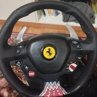 volante Ferrari thrustmaster t 80 488 gtb edition