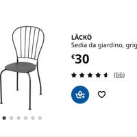 Sedia Ikea Lacko