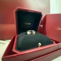 Anello Cartier Love in oro bianco