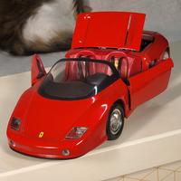 Revell 1:18 Ferrari Mithos in metallo come nuova