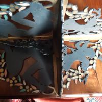 mensola angolare traforata