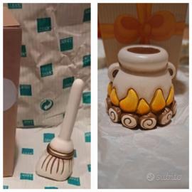 Thun focolare + scopina presepe classico